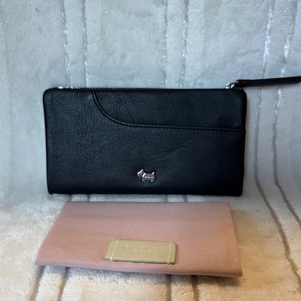 RADLEY LONDON Black and Pink Wallet Set